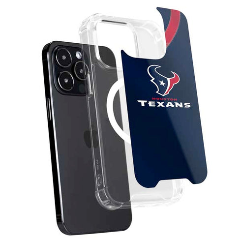 NFL Houston Texans Team Jersey iPhone 15 Pro MagSafe Case